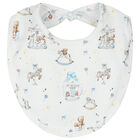 Baby Boys White & Blue Carousel Babygrow Set, 1, hi-res